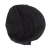 Dolce & Gabbana Sleek Black Newsboy Cap