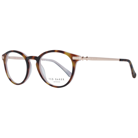 Ted Baker Chic Brown Round Full-Rim Fashion Frames