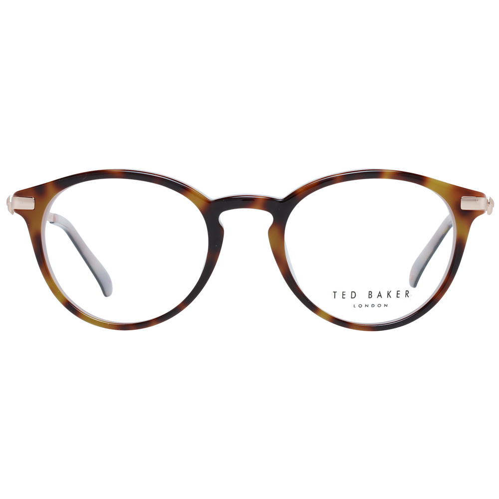 Ted Baker Chic Brown Round Full-Rim Fashion Frames