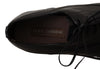 Dolce & Gabbana Elegant Black Leather Derby Formal Shoes