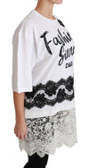 Dolce & Gabbana Chic DG Fashion Sinners Oversized Tee