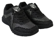 Plein Sport Elegant Black Runner Jasmines Sport Shoes - ACCEXO
