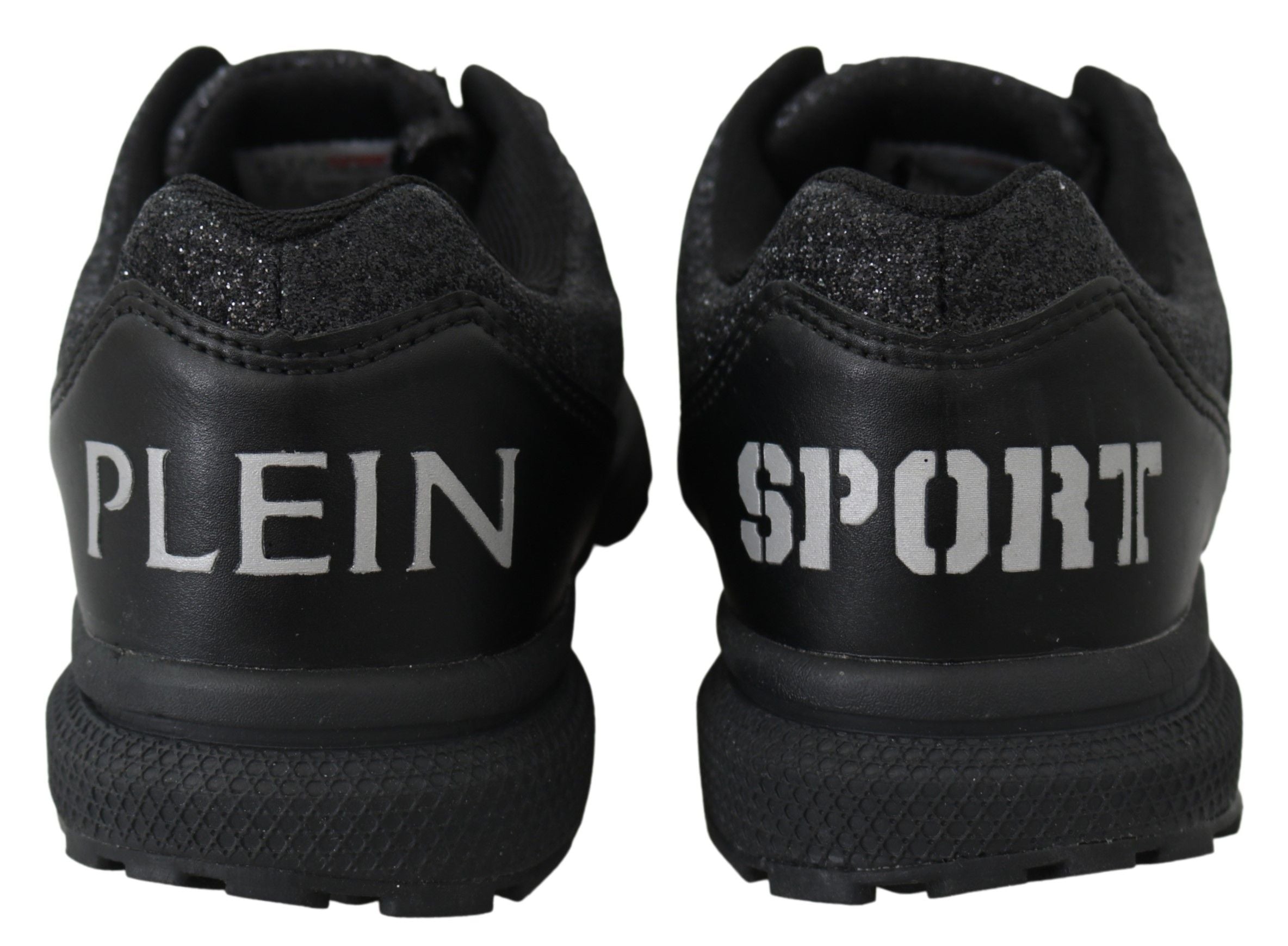 Plein Sport Elegant Black Runner Jasmines Sport Shoes - ACCEXO