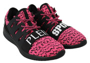 Plein Sport Chic Pink Blush Athletic Sneakers - ACCEXO