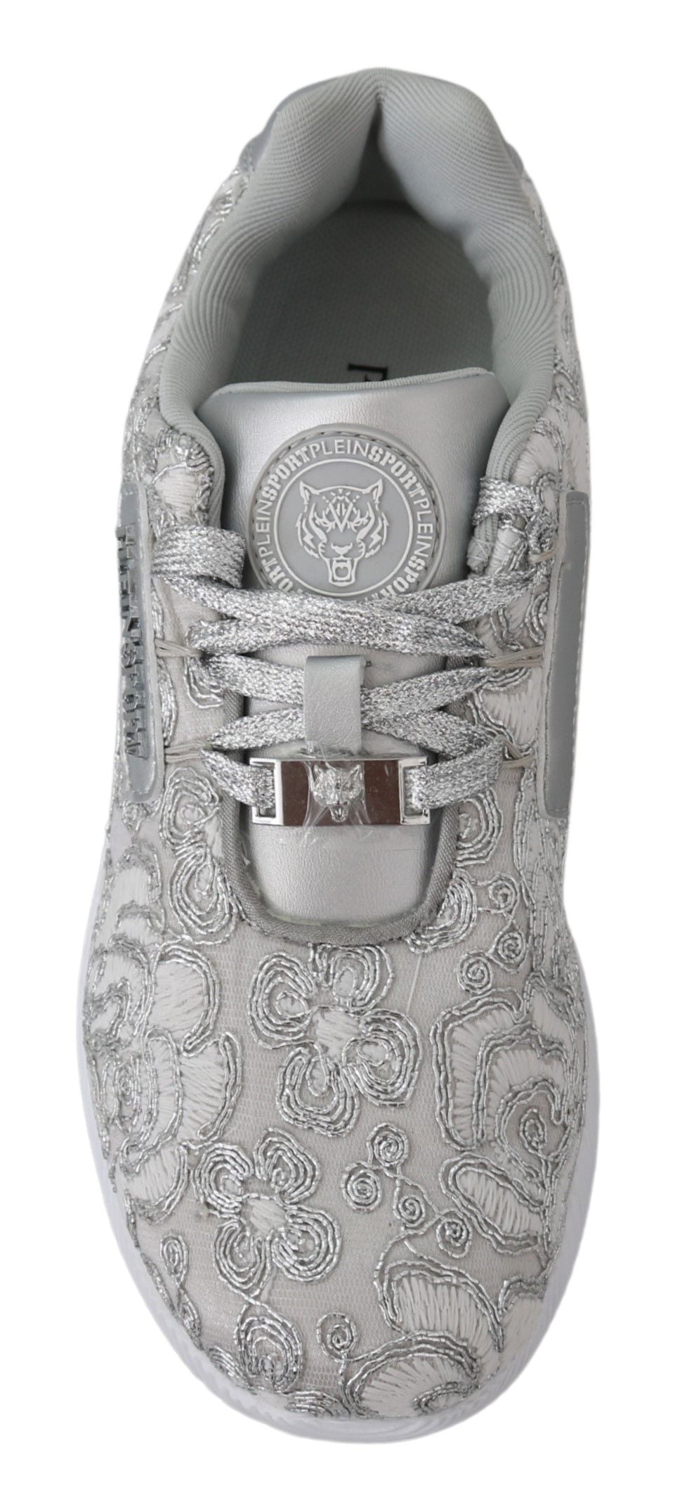 Plein Sport Silver Gleam Runner Joice Sneakers - ACCEXO
