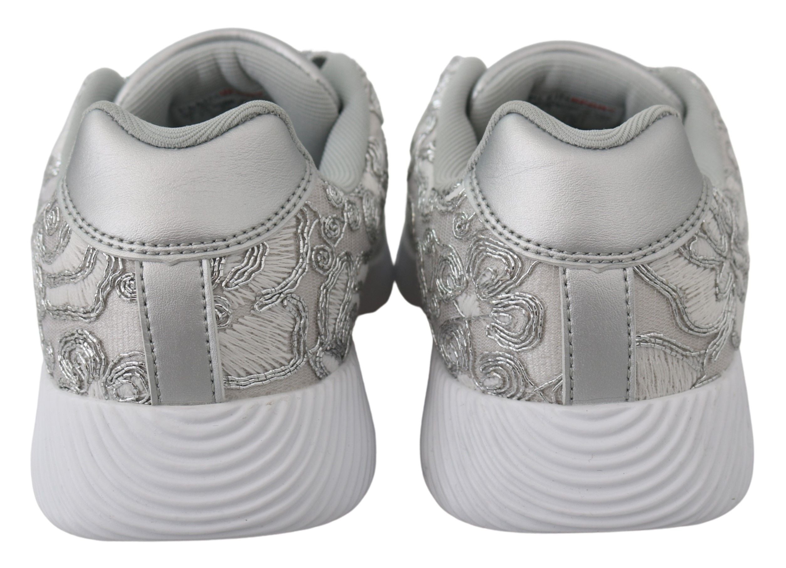 Plein Sport Silver Gleam Runner Joice Sneakers - ACCEXO