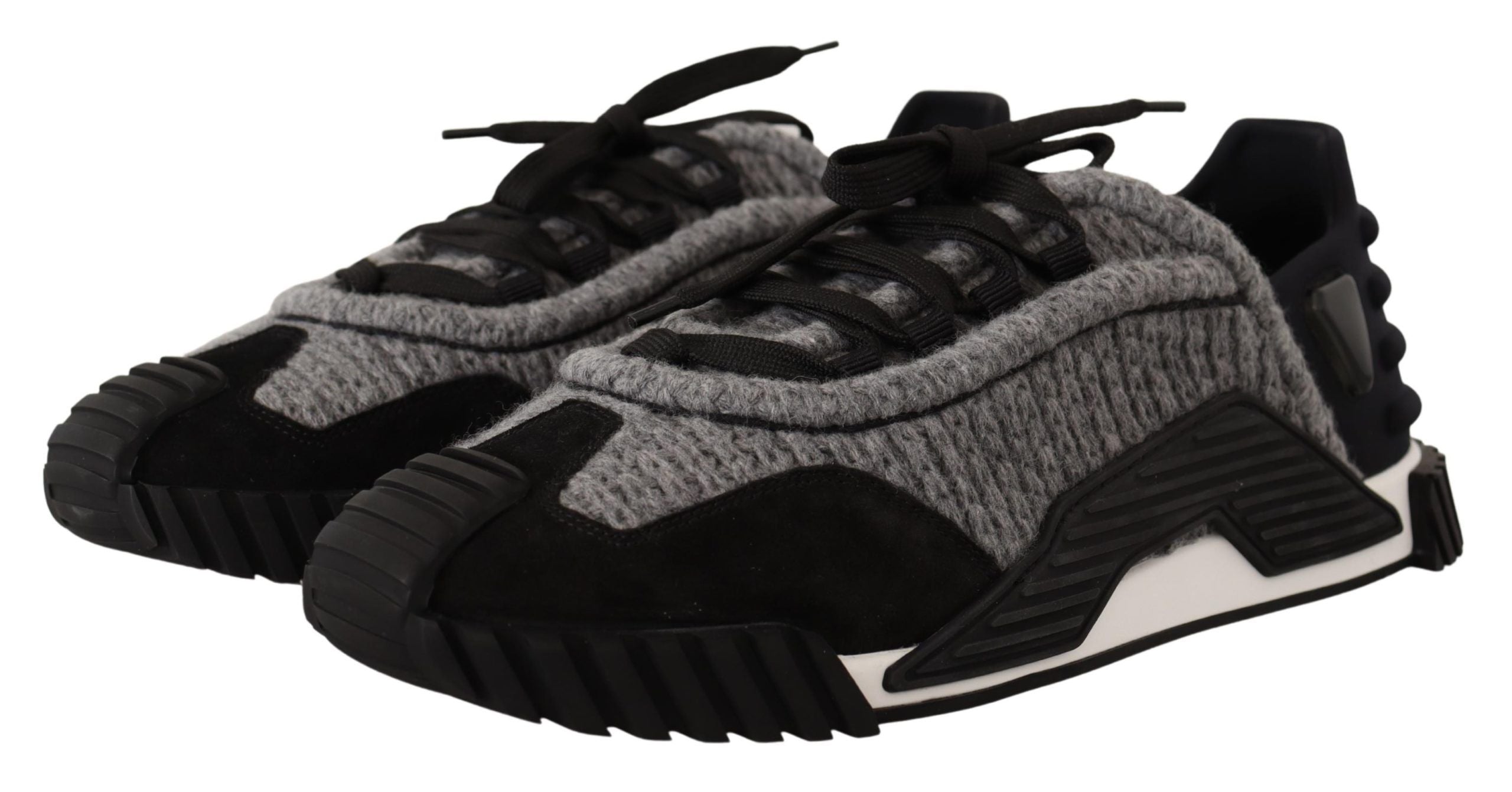 Dolce & Gabbana Elegant Black NS1 Sneakers for the Style-Conscious - ACCEXO