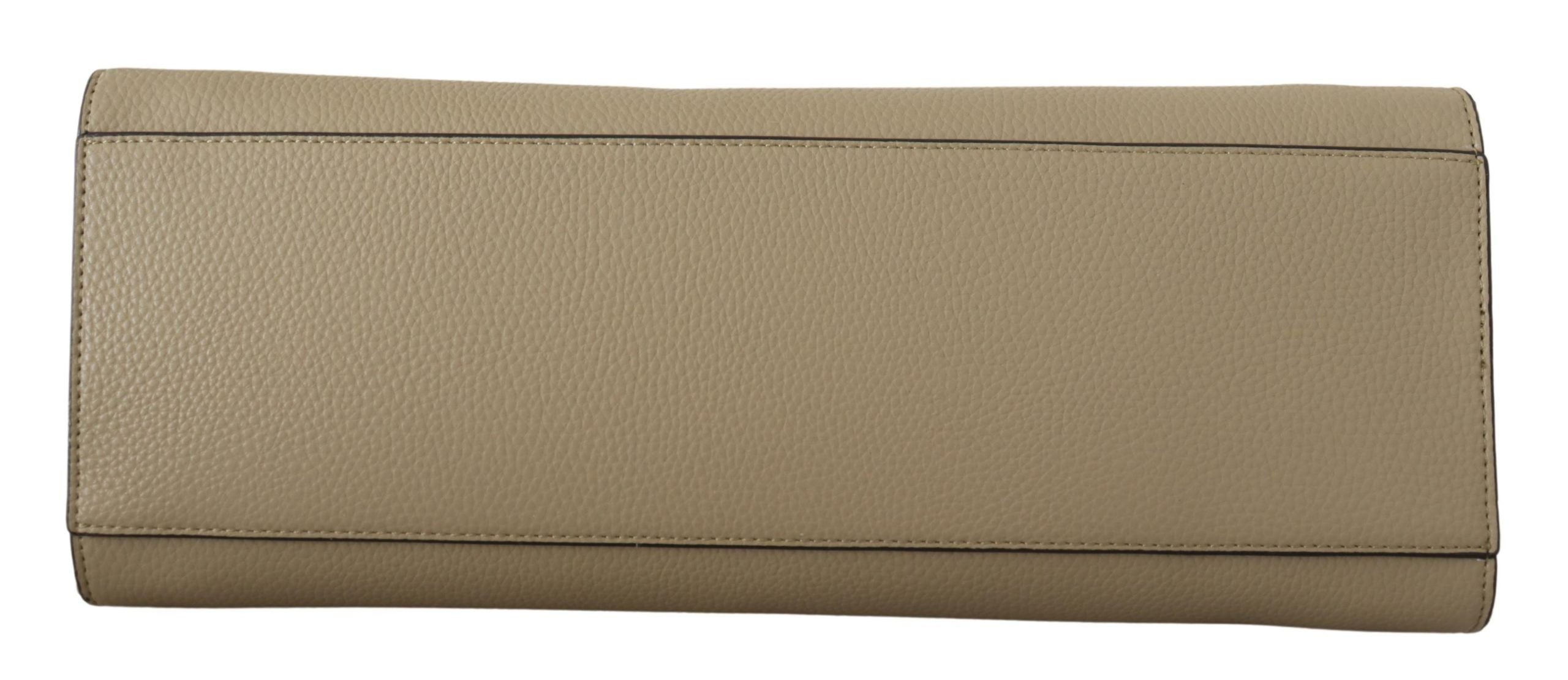 Karl Lagerfeld Enchanting Sage Green Leather Tote - ACCEXO