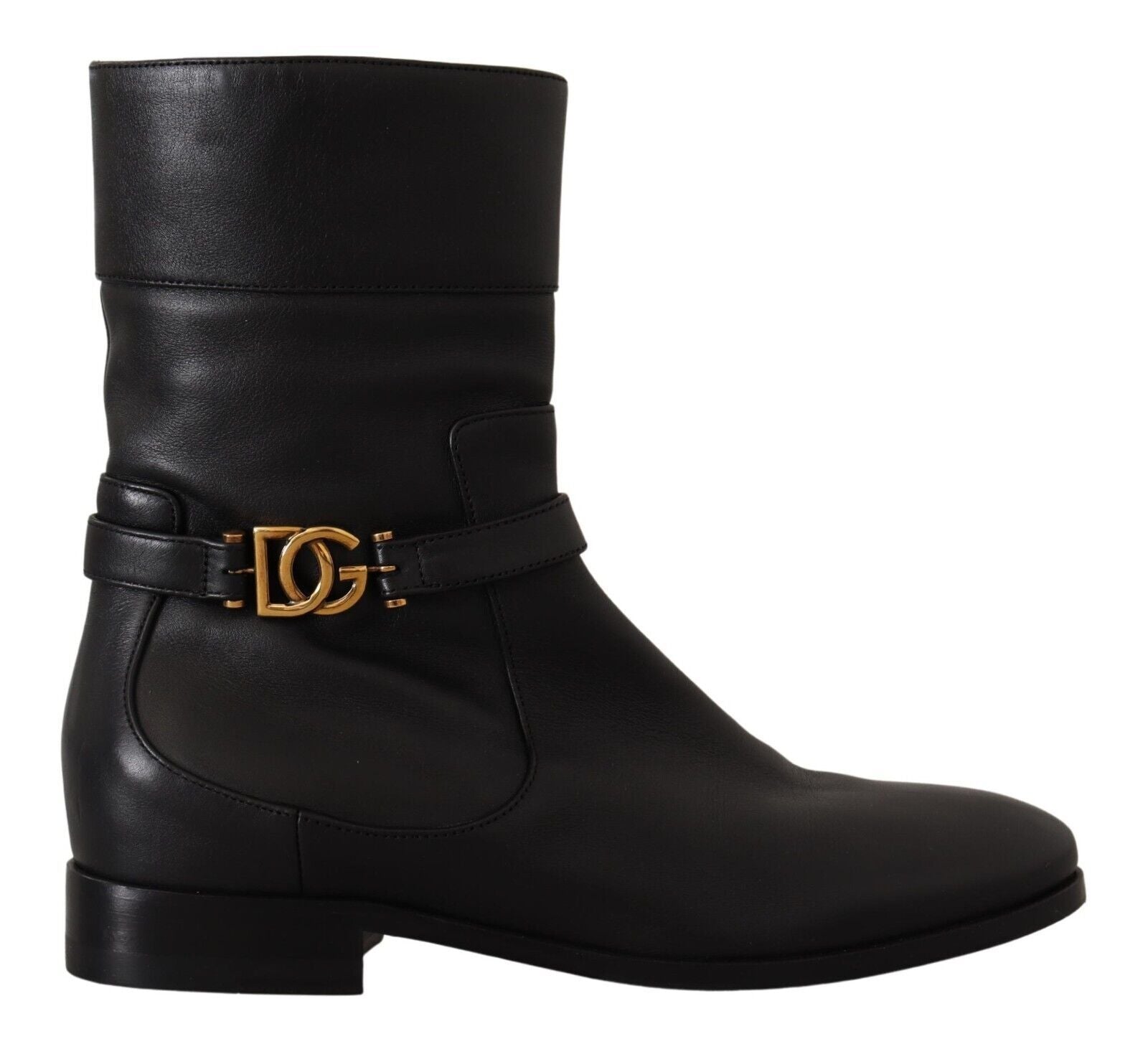 Dolce & Gabbana Elegant Leather Biker Boots - ACCEXO