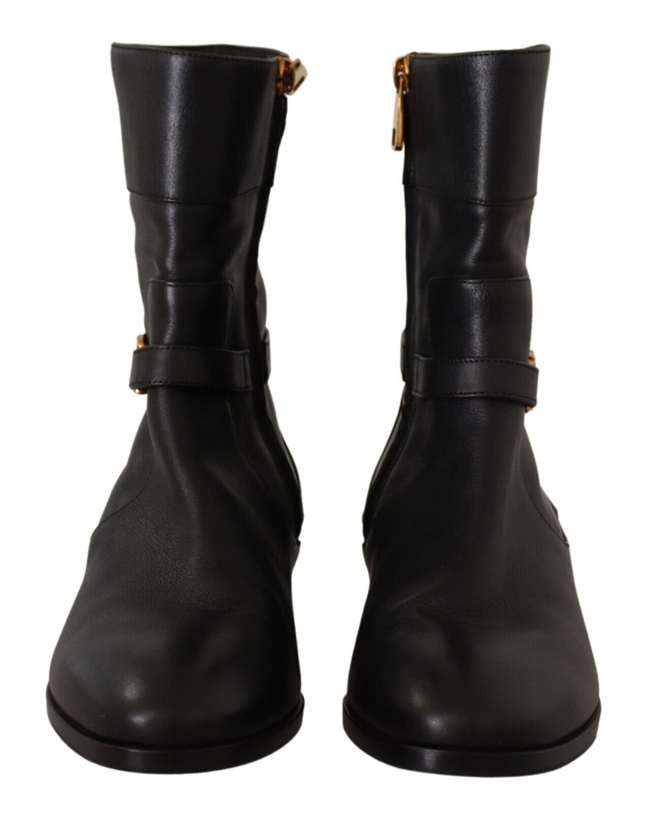 Dolce & Gabbana Elegant Leather Biker Boots - ACCEXO