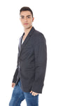 Calvin Klein Gray Wool Men Jacket