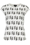 Emporio Armani White Cotton Women T-Shirt