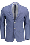 Gant Chic Slim-Fit Blue Jacket with Elegant Detailing