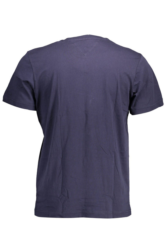 Tommy Hilfiger Blue Cotton Men T-Shirt