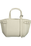 Calvin Klein White Polyester Women Handbag