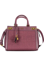 Guess Jeans Elegant Purple Polyurethane Handbag - ACCEXO