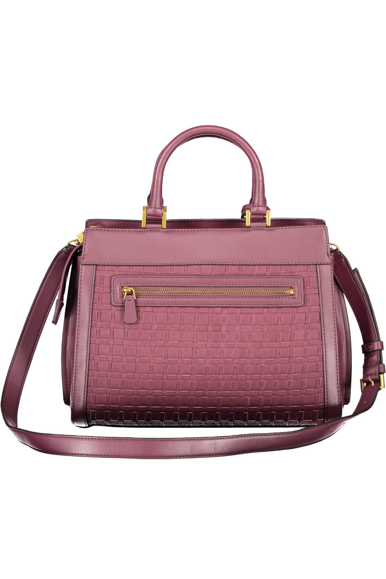 Guess Jeans Elegant Purple Polyurethane Handbag - ACCEXO