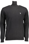 U.S. POLO ASSN. Elegant Turtleneck Sweater with Logo Embroidery