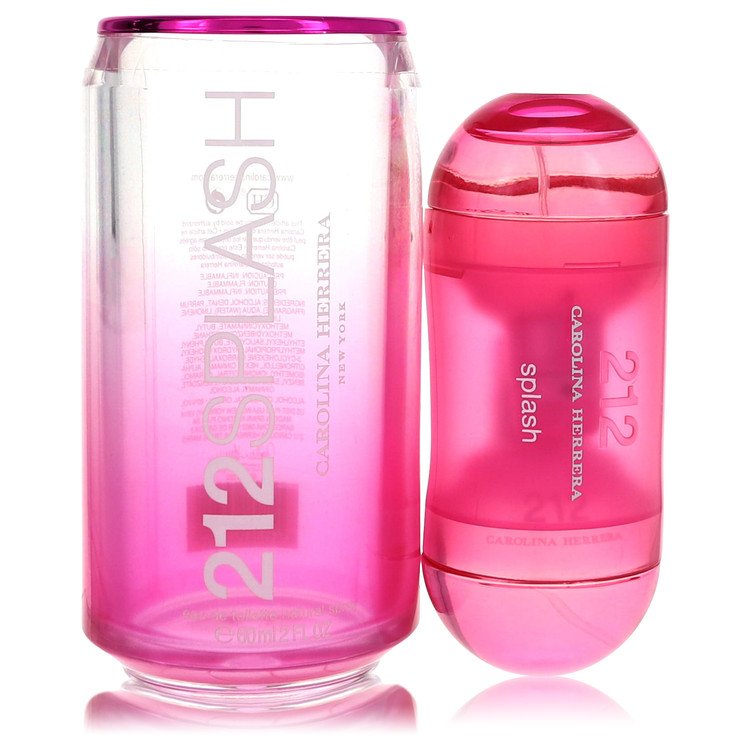 212 Splash Perfume By Carolina Herrera Eau De Toilette Spray (Pink)