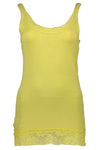 Silvian Heach Yellow Cotton Women Top