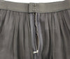 Dolce & Gabbana Elegant Silk Black Skirt for Evenings