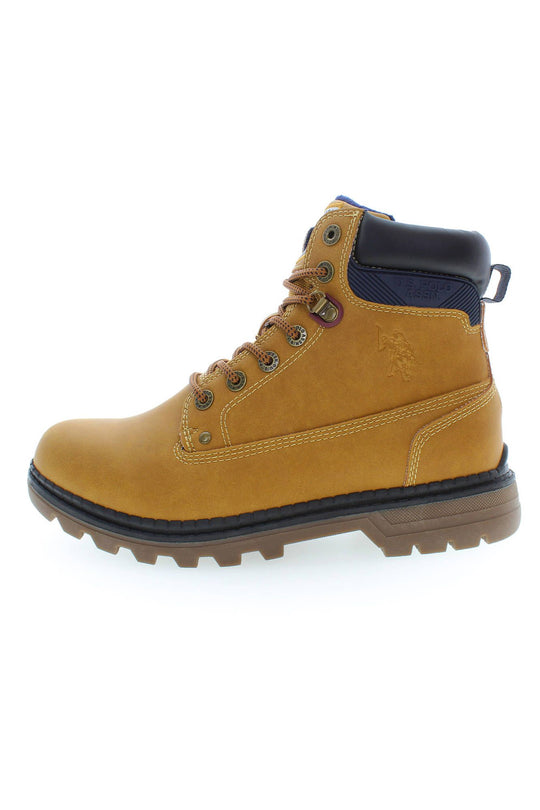 U.S. POLO ASSN. Beige Polyester Men Boot