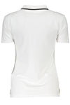 Fila White Cotton Women Polo Shirt