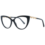 Swarovski Elegant Black Cat Eye Designer Eyeglasses