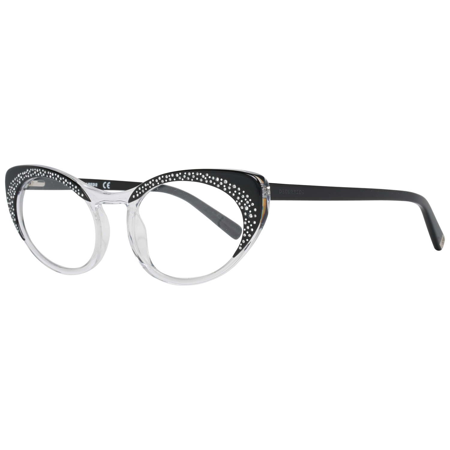Dsquared² Chic Black Full-Rim Designer Eyewear - ACCEXO