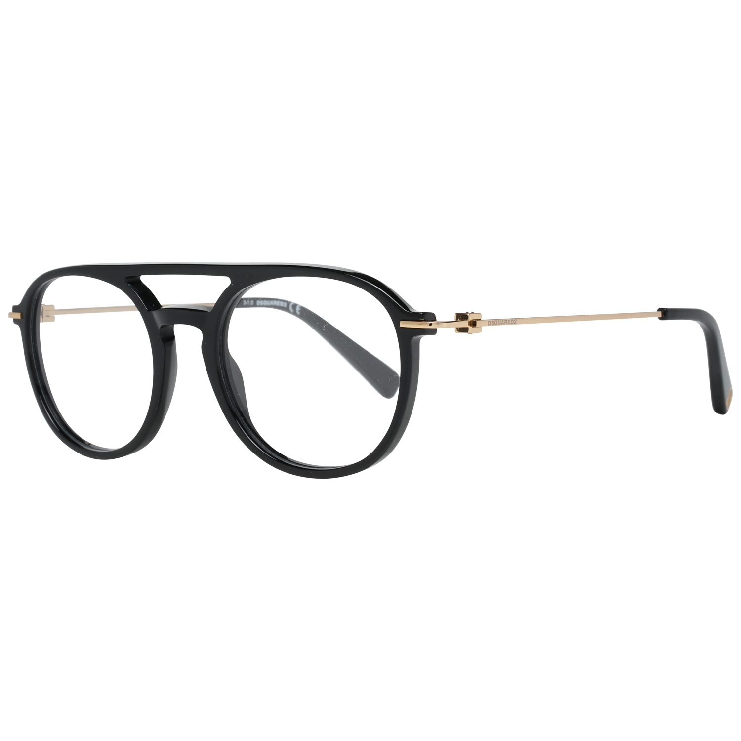 Dsquared² Sleek Black Full-Rim Designer Eyewear - ACCEXO