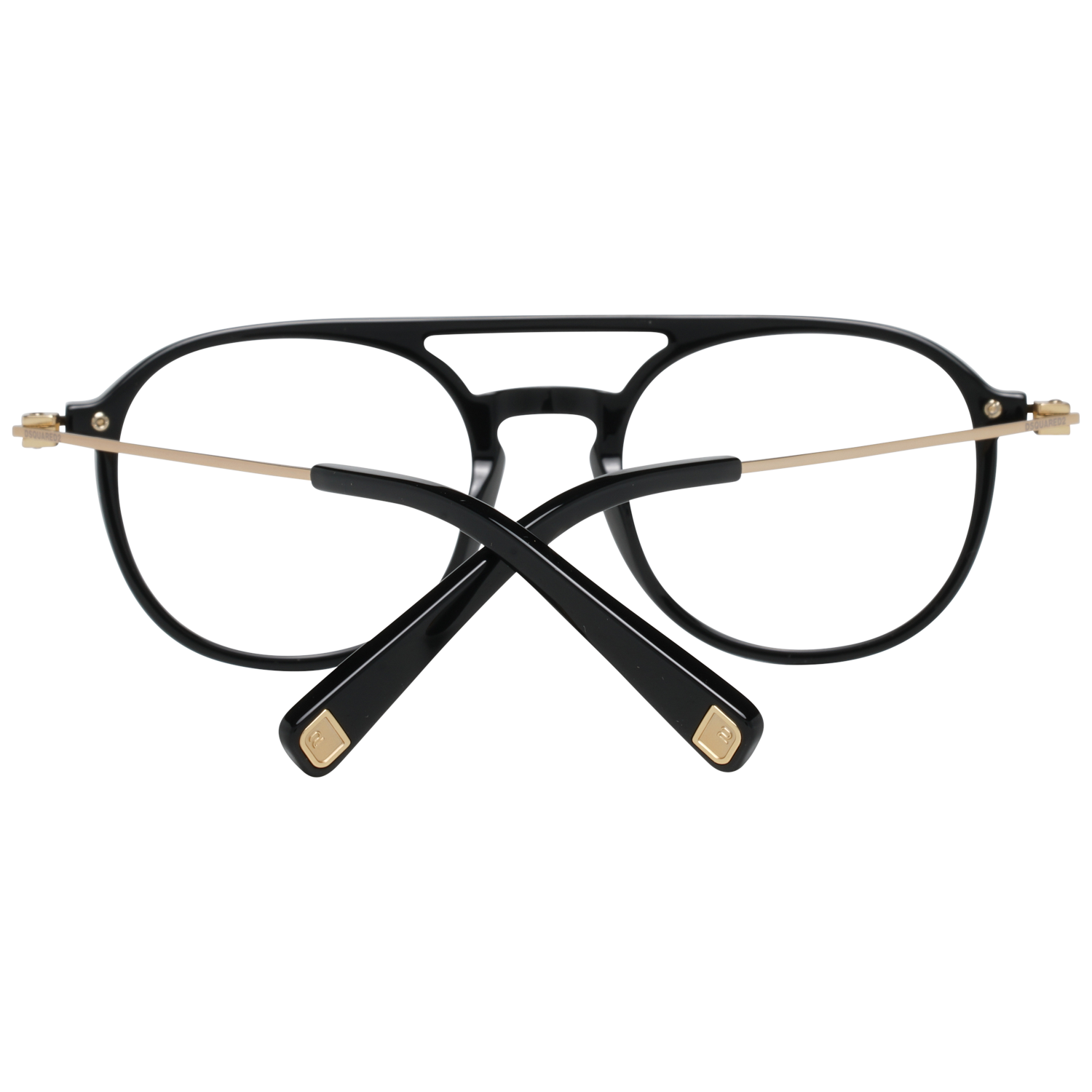 Dsquared² Sleek Black Full-Rim Designer Eyewear - ACCEXO