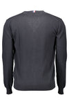 U.S. POLO ASSN. Classic V-Neck Cardigan in Blue