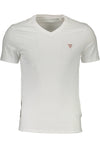 Guess Jeans White Cotton Men TShirt