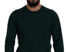 Dolce & Gabbana Elegant Green Crewneck Cashmere Sweater