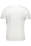 Levi's White Cotton Men T-Shirt