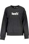 Levi's Black Cotton Women Sweater