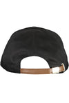 La Martina Black Cotton Men Cap