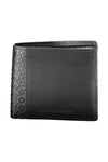 Tommy Hilfiger Elegant Black Leather Bi-Fold Wallet