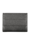 Calvin Klein Sleek Leather Card Holder in Timeless Black