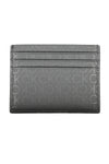 Calvin Klein Sleek Black Polyethylene Card Holder