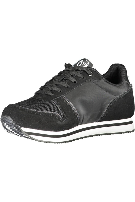 Sergio Tacchini Black Polyester Women Sneaker