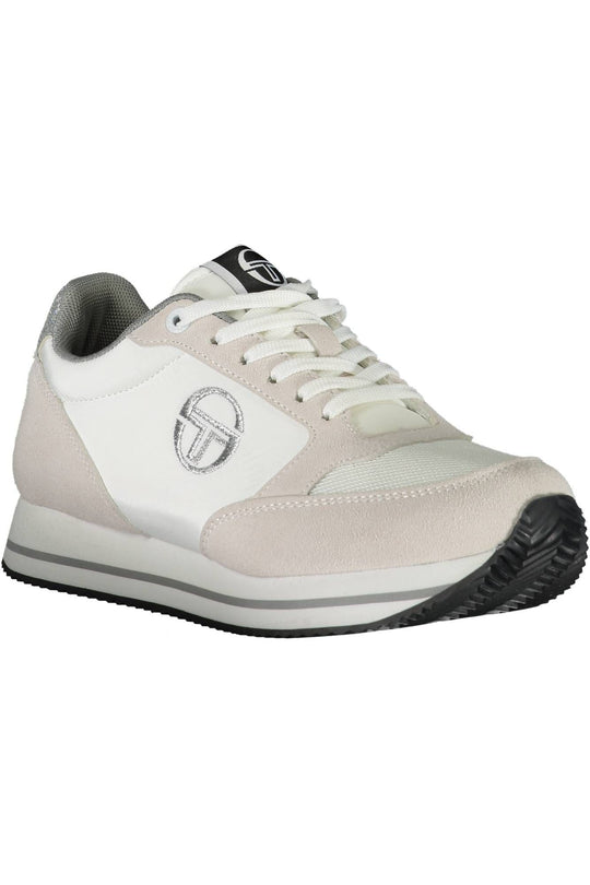 Sergio Tacchini White Polyester Women Sneaker