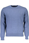 North Sails Blue Round Neck Embroidered Sweater