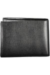 Calvin Klein Sleek Black Leather Wallet with RFID Protection