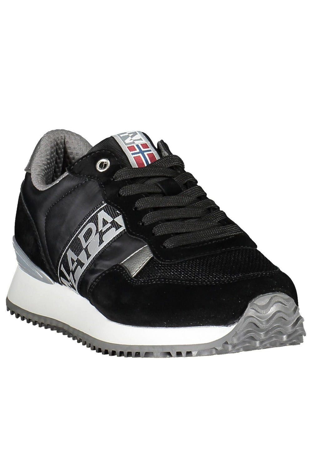 Napapijri Black Polyester Women Sneaker - ACCEXO