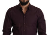 Dolce & Gabbana Regal Purple Slim Fit Dress Shirt