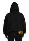 Dolce & Gabbana Elegant Black Cotton Hooded Sweater