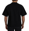 Dolce & Gabbana Elegant Black Cotton Blend Crewneck T-Shirt