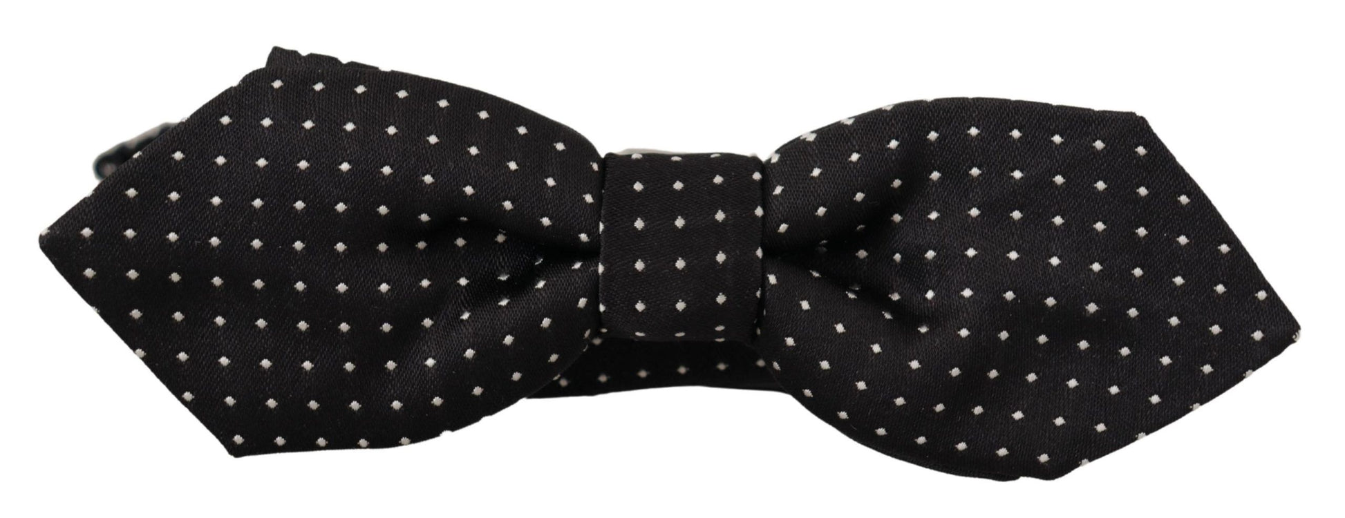 Dolce & Gabbana Exquisite Silk Polka Dot Bow Tie - ACCEXO