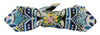 Dolce & Gabbana Majolica Print Silk Bow Tie